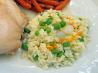 Orange Rice With Peas and Pearl Onions. Recipe by Saralaya
