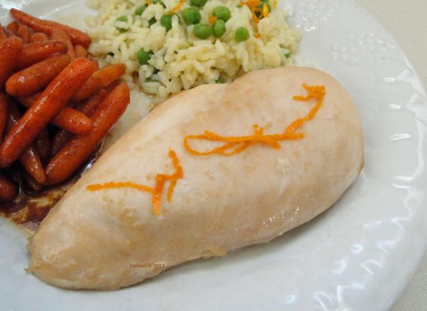 Happy Orange Maple Chicken. Photo by Debbwl