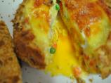Veggies and Egg in a Bread Roll
