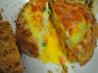 Veggies and Egg in a Bread Roll