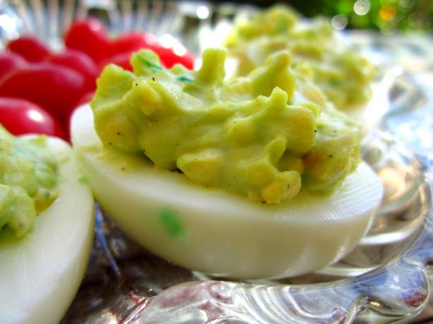 Green [& Deviled] Eggs 'n' Ham. Photo by gailanng