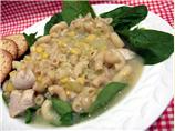 Quick Chicken and Corn Soup