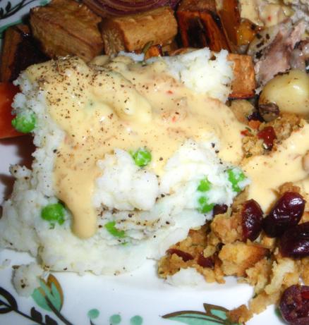 Irish Champ (Mashed Potatoes). Photo by Bergy