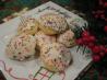 Italian Anise Cookies With Icing and Sprinkles