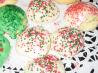 Italian Anise Cookies With Icing and Sprinkles
