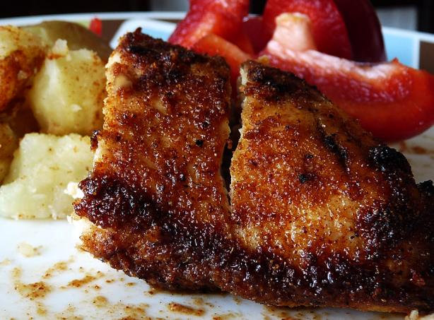Spicy Honey-Brushed Chicken Thighs. Photo by ashleyanders