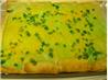 Green Eggs and Ham Breakfast Pizza. Recipe by Loves2Teach