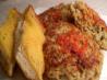 Chicken, Mango and Chickpea Burgers