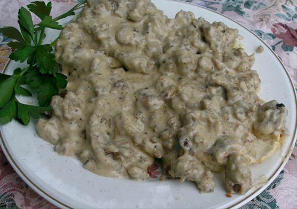Sausage Gravy. Photo by Lavender Lynn