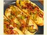 Grilled Veggie French Bread Pizza. Recipe by diannejm