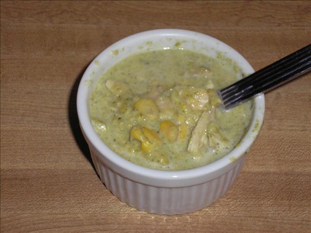 Chicken Corn Chowder With Poblanos. Photo by christyw2323