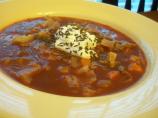 Hungarian Vegetarian Cabbage Soup