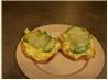 Avocado & Egg Salad Open Faced Sandwich