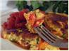 Roast Pepper Polenta Cakes