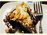 Salty Peanut-Cream Cheese Brownies