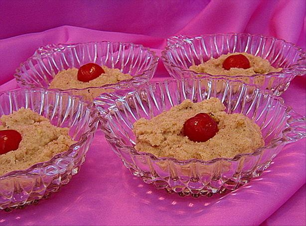 Greek Halva (A Semolina Pudding). Photo by Annacia