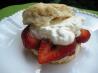 Strawberry Shortcake With Balsamic Honey. Recipe by Atiekay