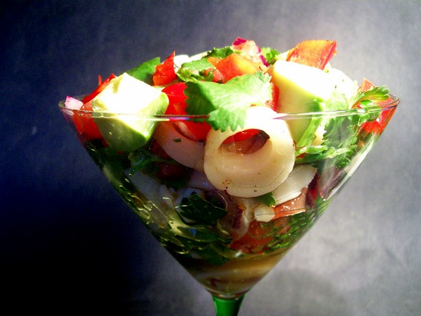 Vegetarian Ceviche That Looks Not-So-Vegetarian. Photo by Sharon123