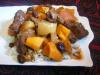 Beef Curry With Apples and Raisins