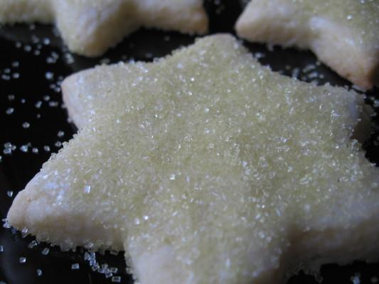 Star-Shaped Sugar Biscuits. Photo by Marlene.