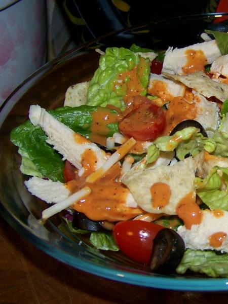 Fiesta Chicken Taco Salad. Photo by Mimi in Maine
