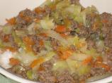 Ground Beef with Cabbage