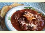 Meatball and Ravioli Soup