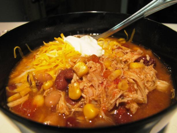 Taco Chicken Soup. Photo by loof