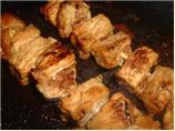 Lemon-Garlic Pork Kebabs