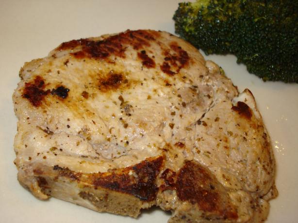 Greek Style Pork Chops. Photo by C. Taylor