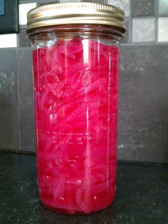 Pickled Red Onions. Photo by Chef #1035862