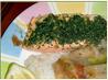 Cumin Coriander Crusted Salmon. Recipe by Abby Girl