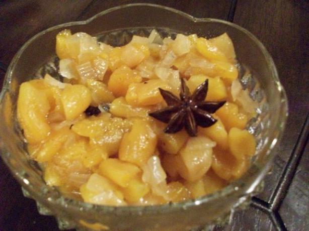 Dried Apricot Chutney With Star Anise. Photo by 2Bleu