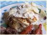 Potato, Caramelized Onion, and Goat Cheese Gratin. Recipe by lazyme