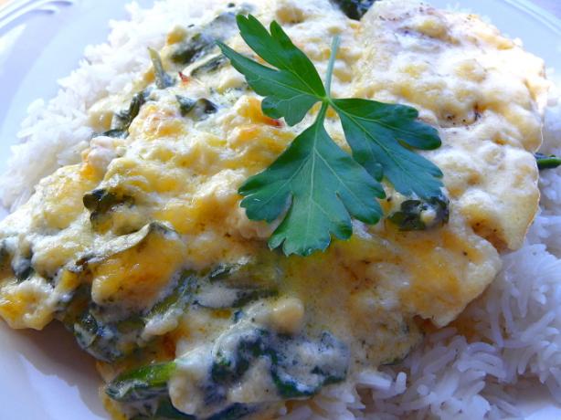 Halibut Florentine. Photo by BecR