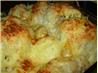 Traditional English Cheddar Cauliflower Cheese - Gratin