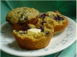 Blueberry Oat Bran Muffins