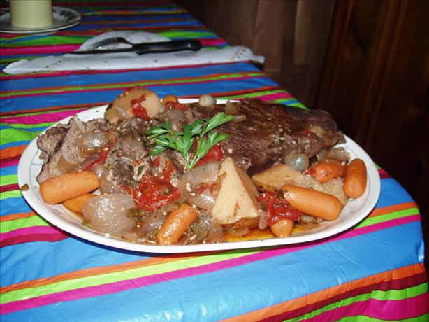 Mouth Watering Pot Roast. Photo by Midwest Maven