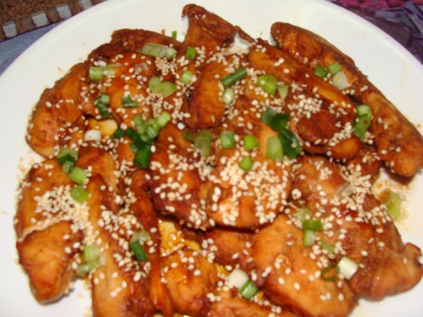 Sticky Sesame Chicken Tenders. Photo by Little_Sister