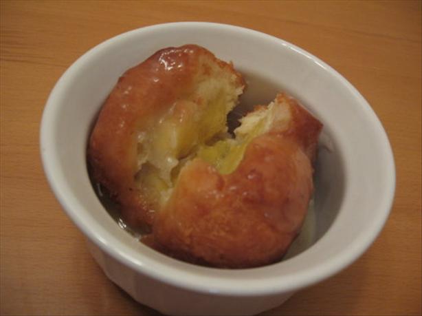 Banana Fritters With Brandy Sauce. Photo by Engrossed