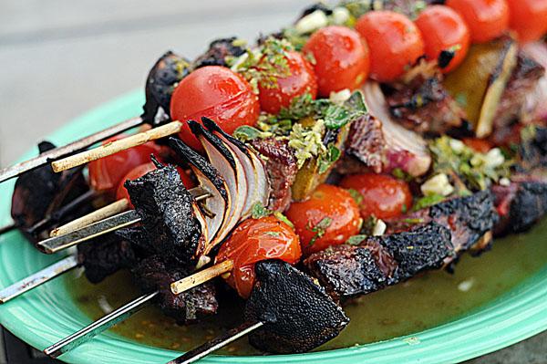 Mojo Beef Kabobs. Photo by Dine & Dish