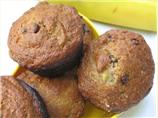 Totally Decadent Banana-Chocolate Chip Muffins (Light)