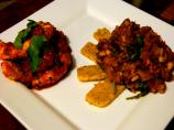 Sauteed Lentils and Spinach over Polenta. Photo by KristinV