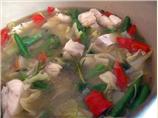Vegetable-Cod Soup