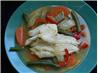 Vegetable-Cod Soup