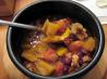 Chocolate Chili with Apples. Recipe by Clifford Boren