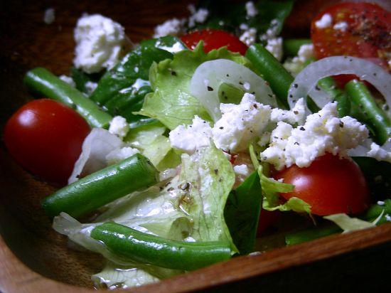 Fresh Green Bean Salad. Photo by Andi of Longmeadow Farm