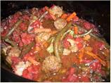 Meatball and Vegetable Stew. Photo by LizAnn