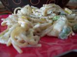 Spaghetti Salad With Scallops