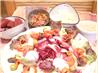 The Ravishing Reds Salad With Red Hots Dressing